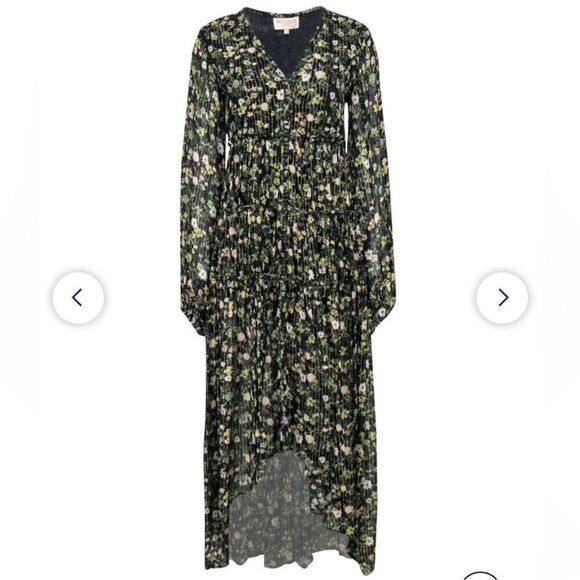 Rococo Sand Floral High Low Dress - Picture 1 of 10